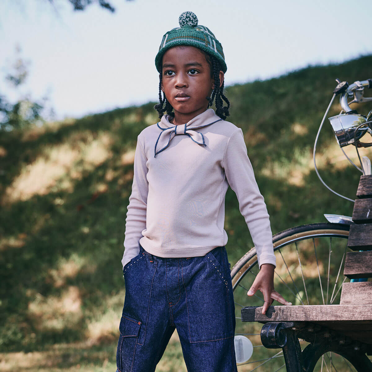 Scout Top in Turtledove by Misha & Puff