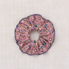 Hair Scrunchie in Antique Rose Millefleurs by Misha & Puff