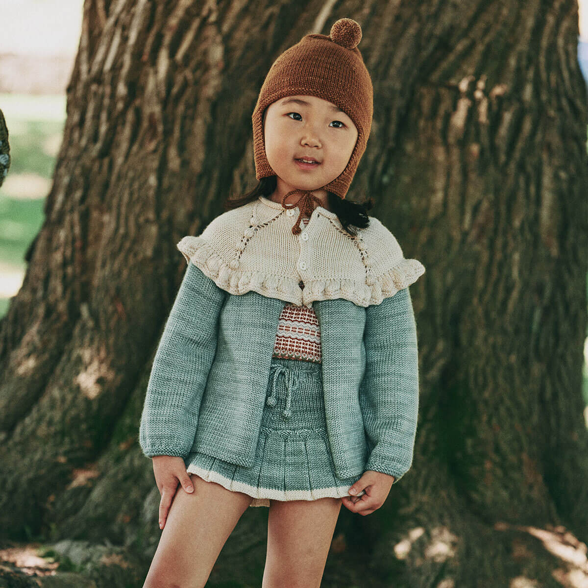 Skating Pond Skirt in Onsen by Misha & Puff