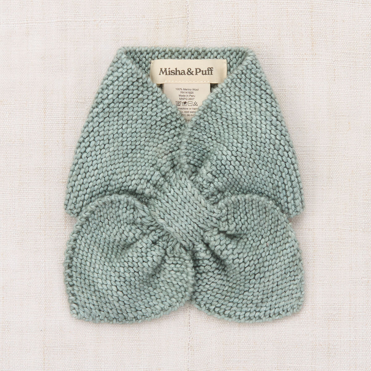Sledding Scarf in Onsen by Misha & Puff