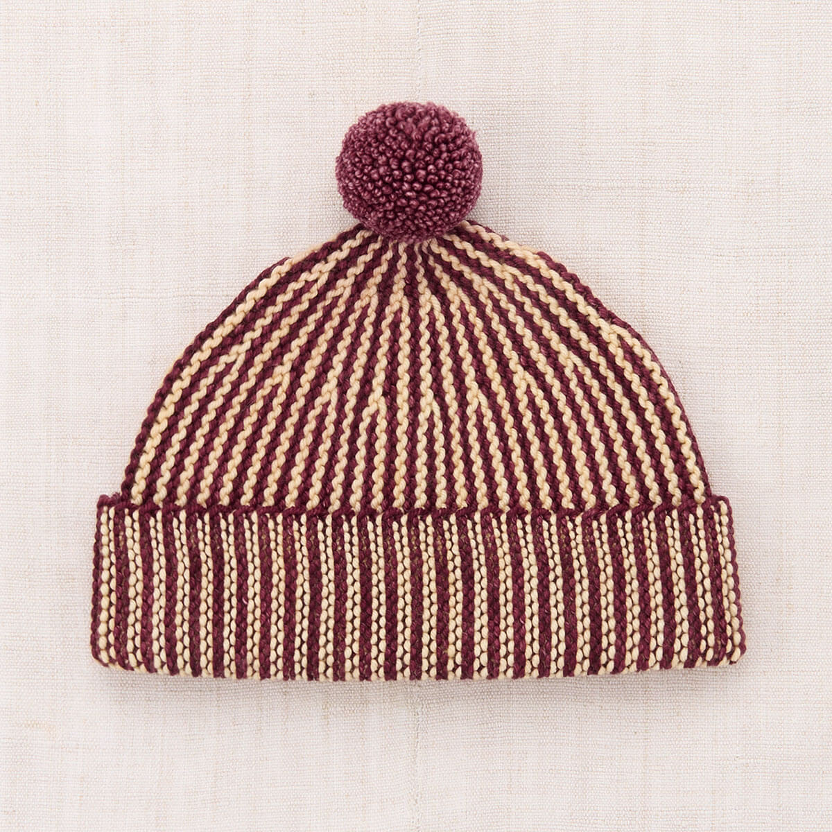 Strata Garter Hat in Cambridge by Misha & Puff