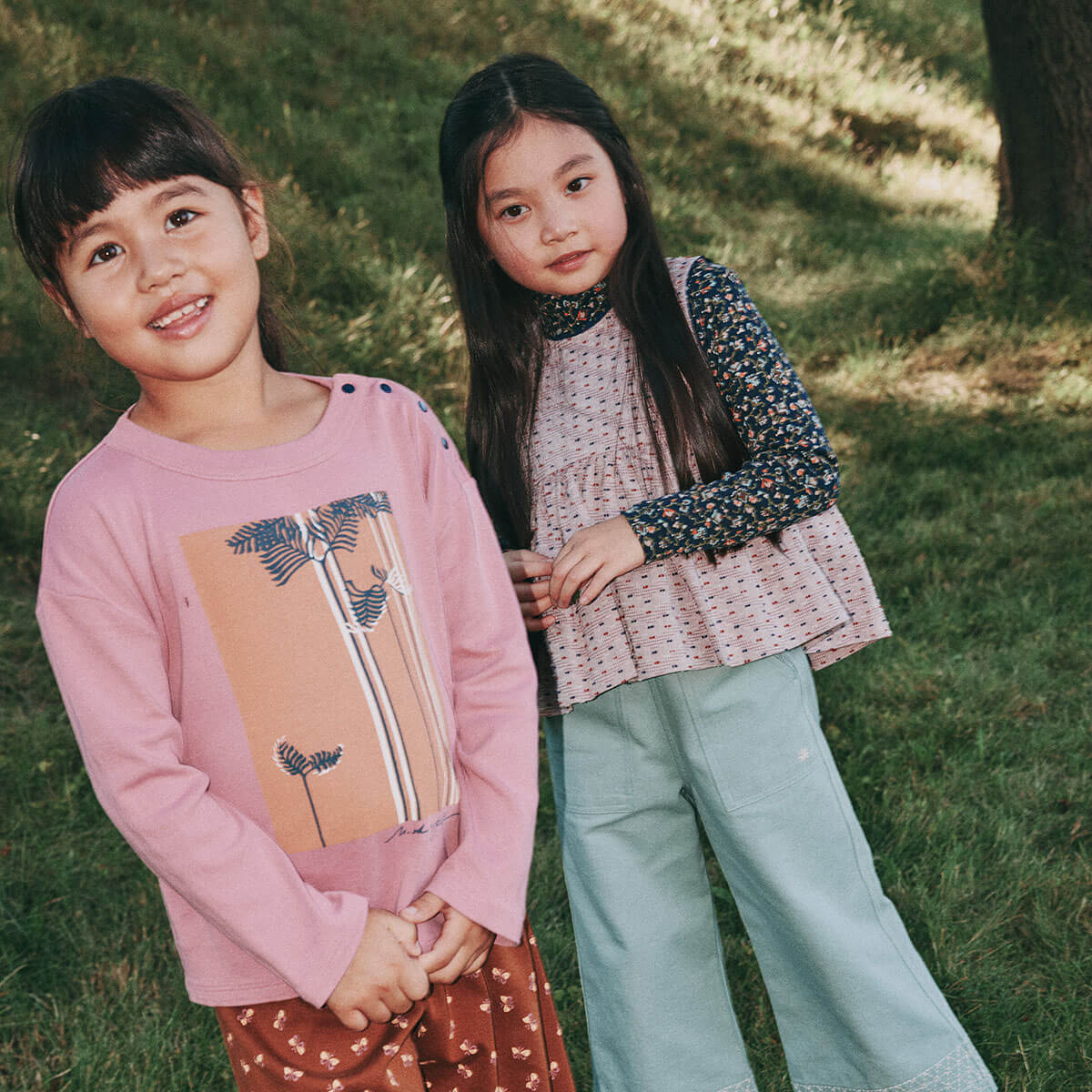 Turtleneck in Astronomy Millefleurs by Misha & Puff