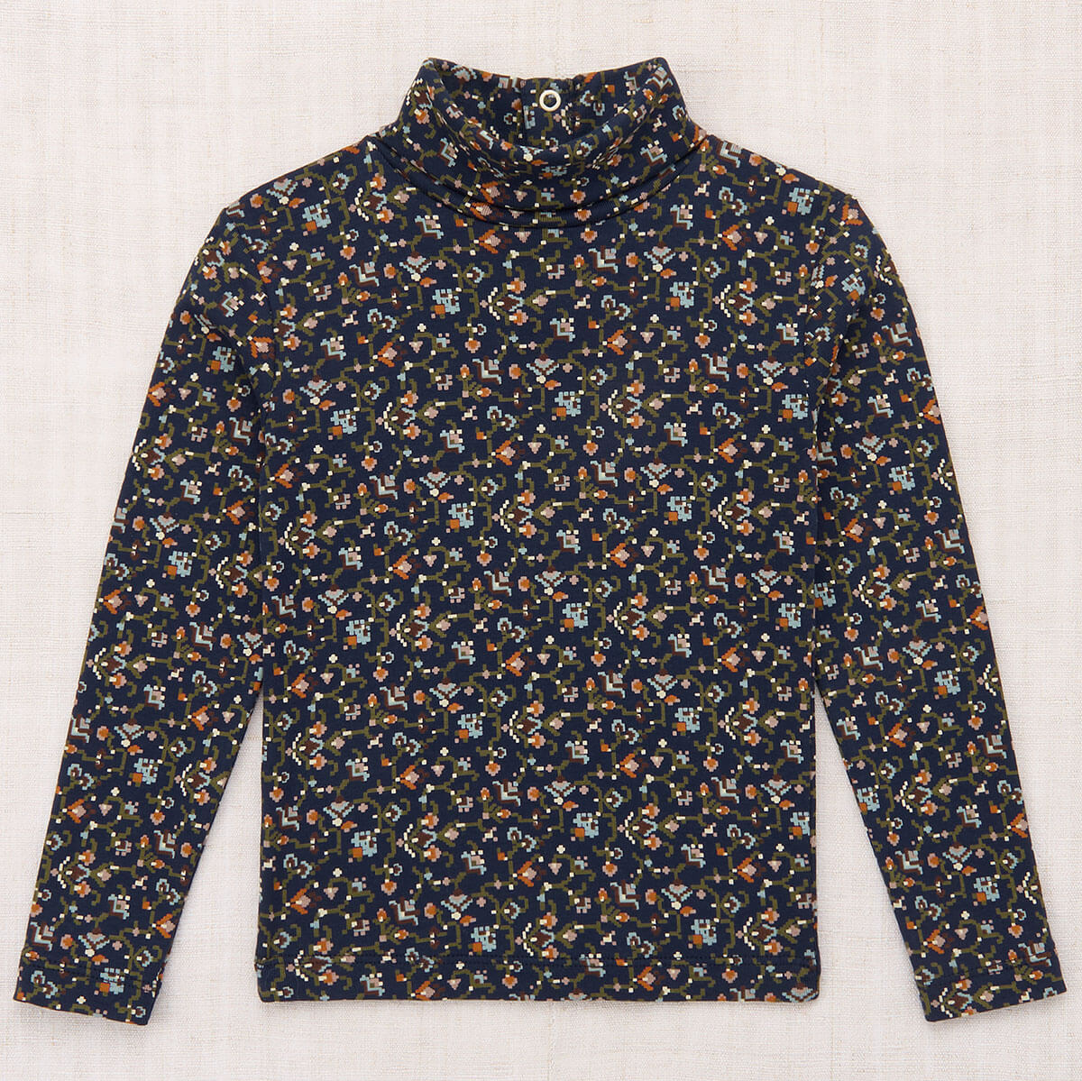 Turtleneck in Astronomy Millefleurs by Misha & Puff