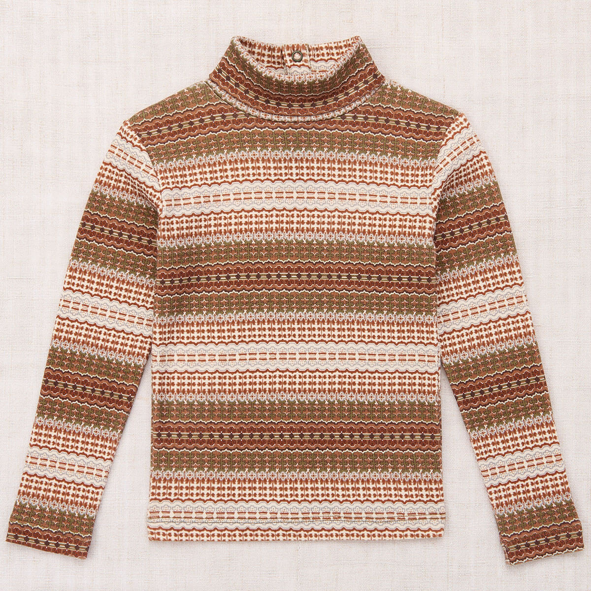 Turtleneck in Nori Arable by Misha & Puff