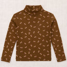 Turtleneck in Nutmeg Mariposa by Misha & Puff