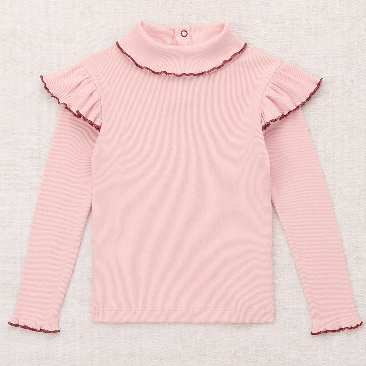 Yana Turtleneck in Cherry Blossom by Misha & Puff