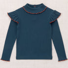 Yana Turtleneck in Marine Blue by Misha & Puff