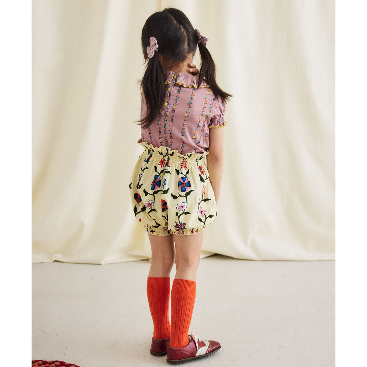 Bloomer in Alabaster Botanica by Misha & Puff – Junior Edition