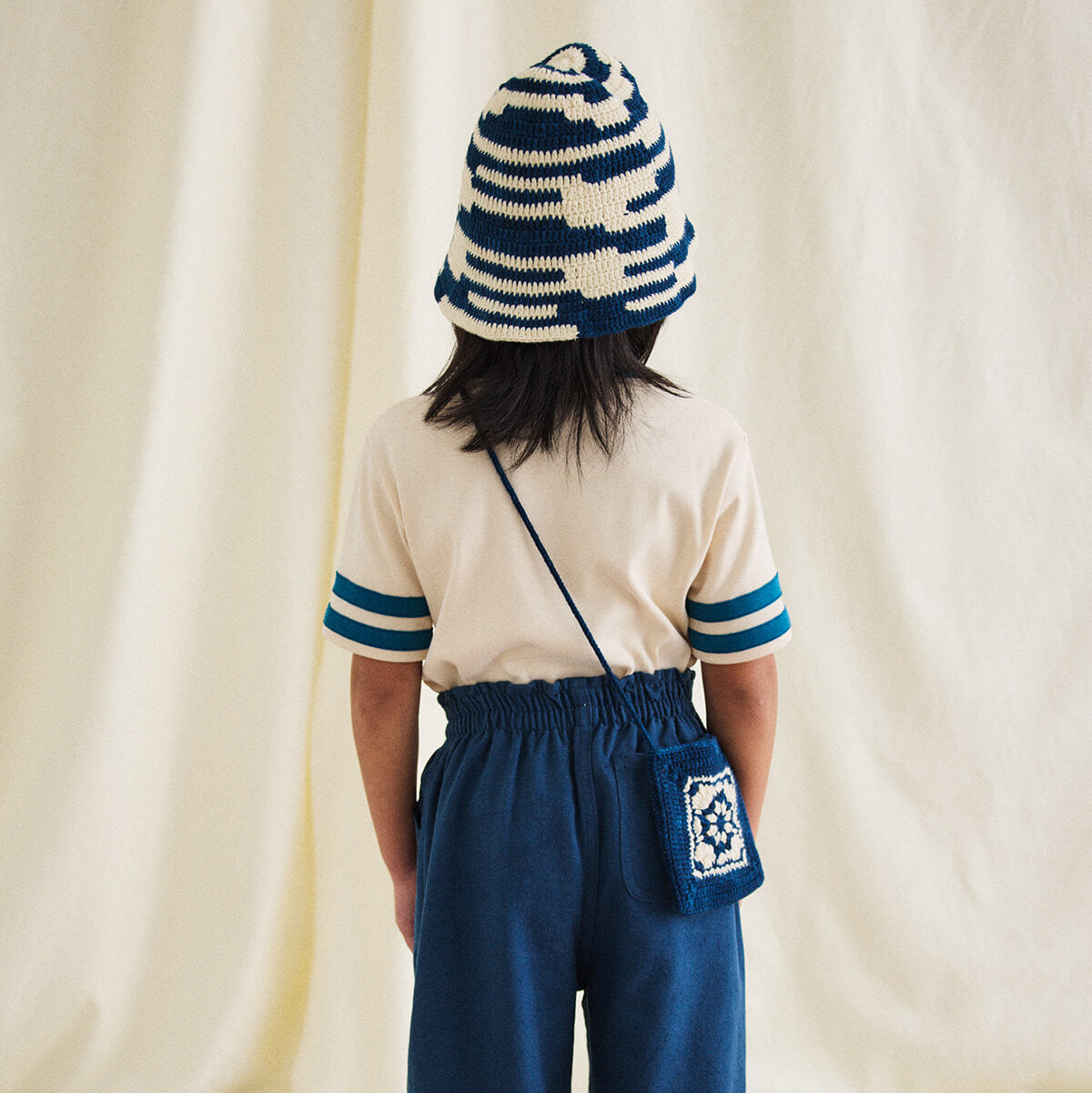 Crochet Beach Hat in Celestial by Misha & Puff – Junior Edition