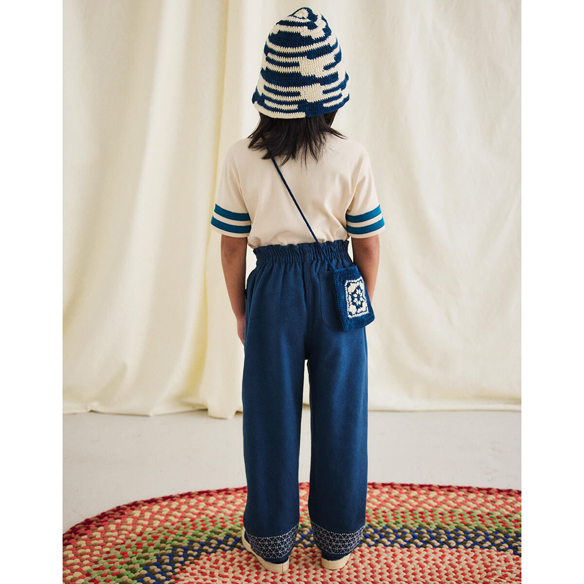 Little Paths Camp Pant in Celestial by Misha & Puff – Junior
