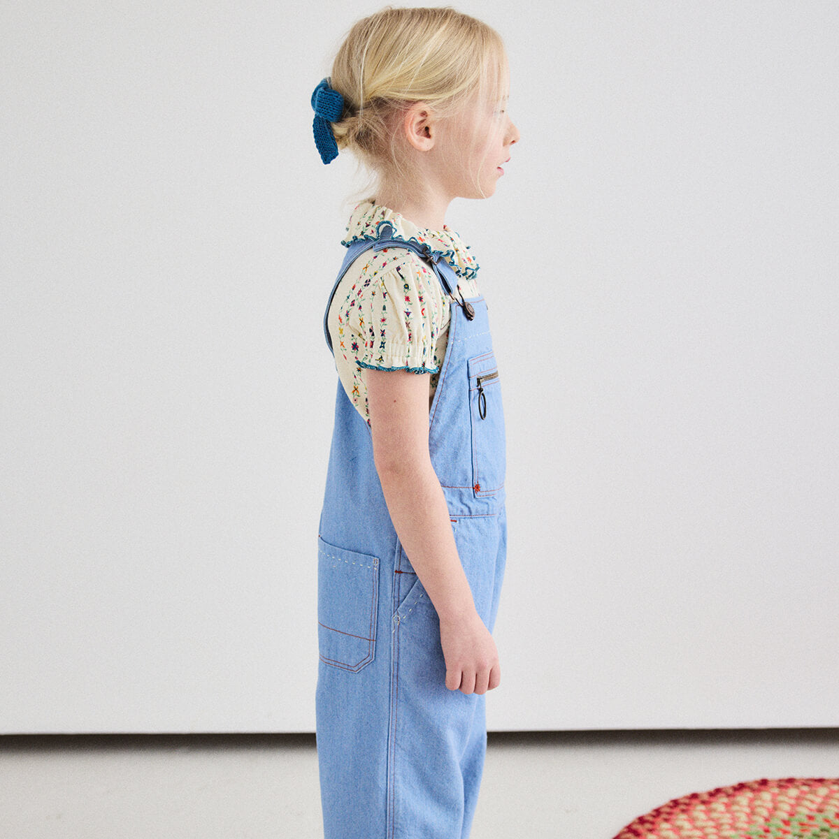 Misha & Puff Zip Overall in Baby Blue Denim – Junior Edition