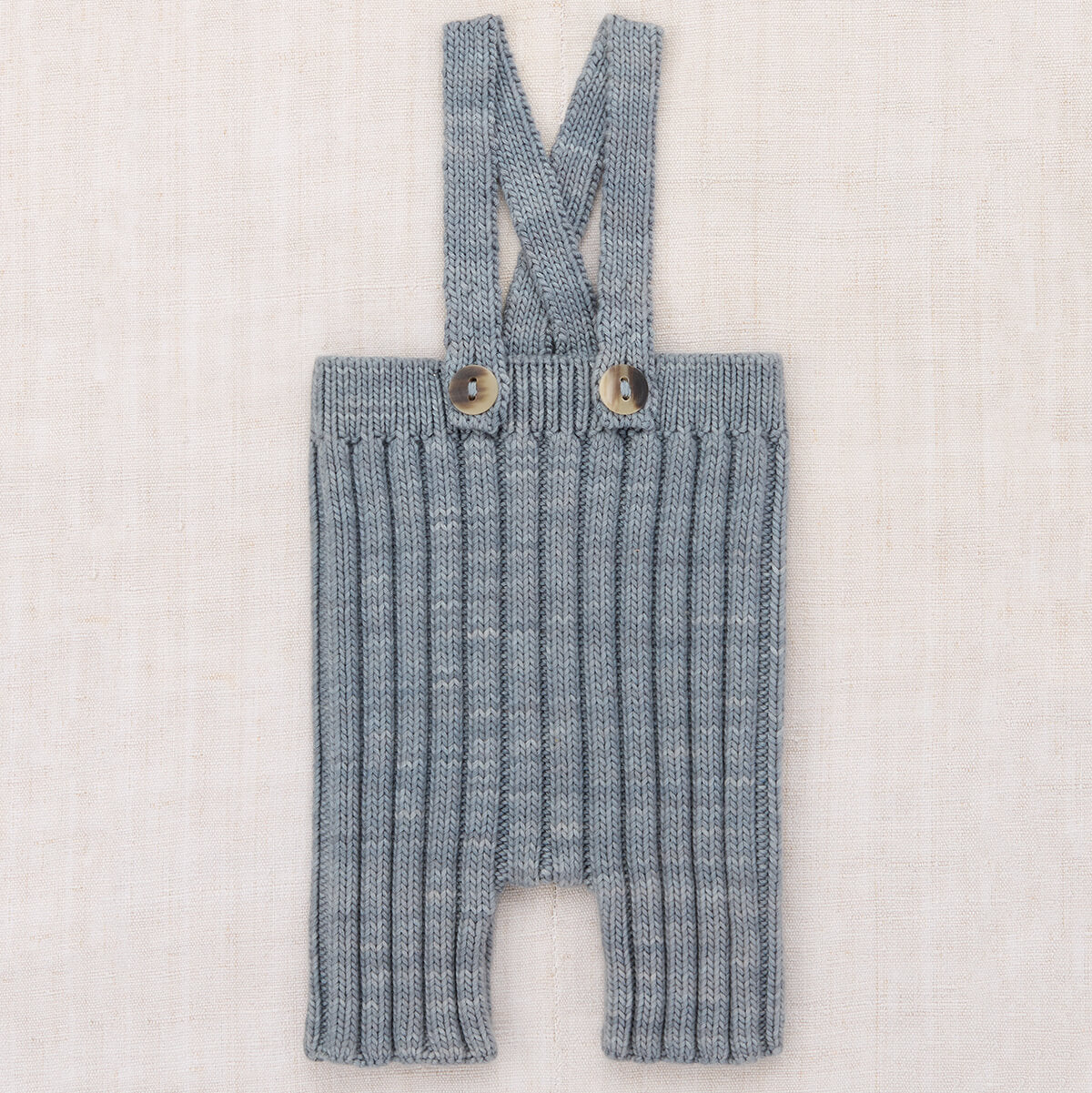 Baby Rib Shorties in Dove by Misha & Puff | Pima Cotton – Junior