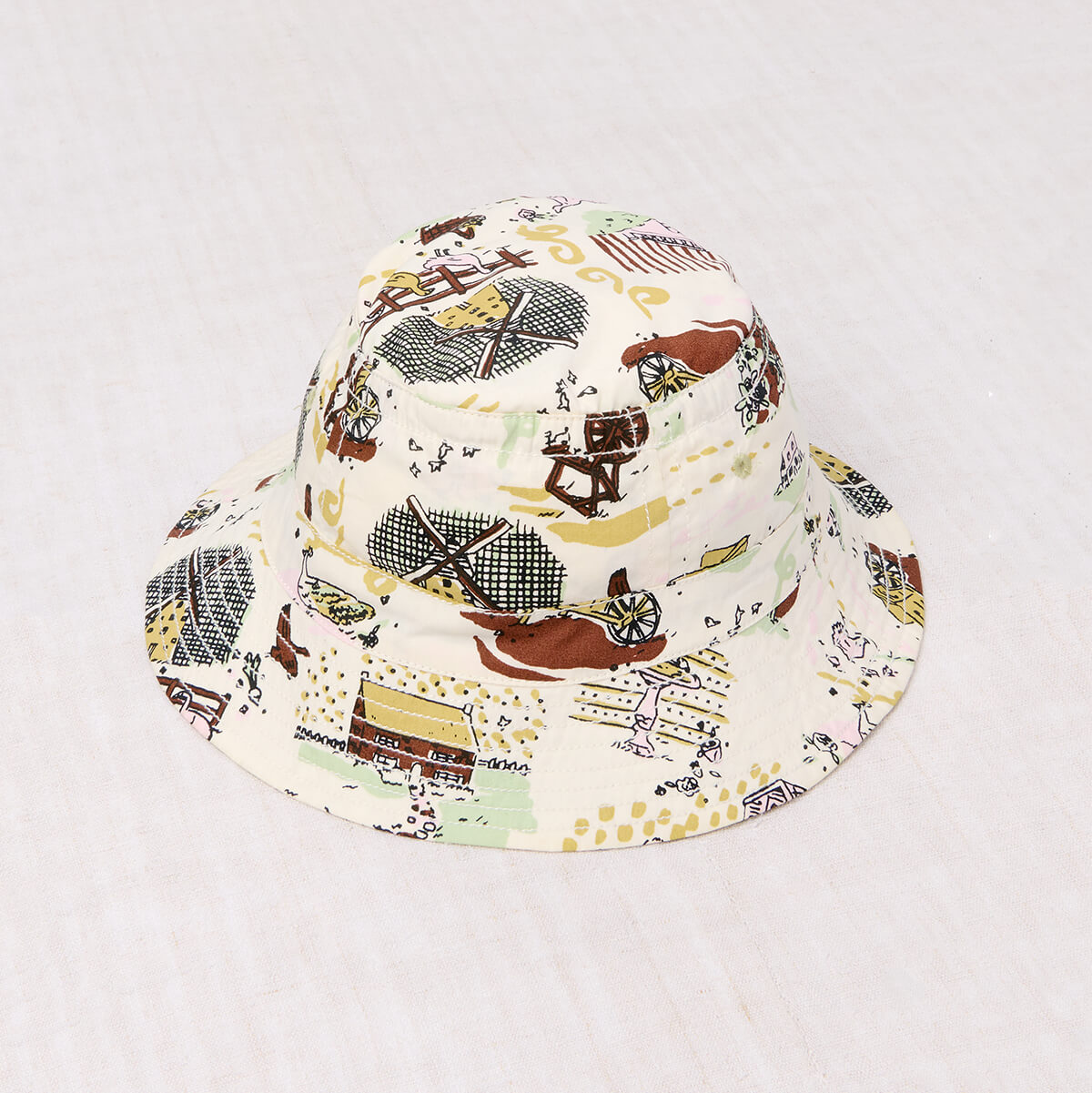 帽子 Misha & Puff Sunhat 0-6mo. Baby Pointy Peak Hat – Misha & Puff
