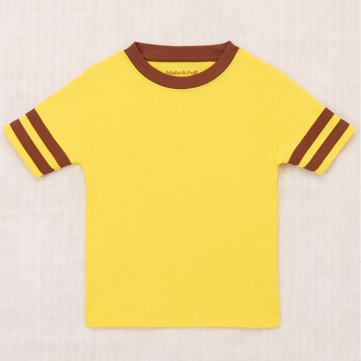 Kids' Rec Tee in Sol by Misha & Puff | Pima Cotton – Junior Edition