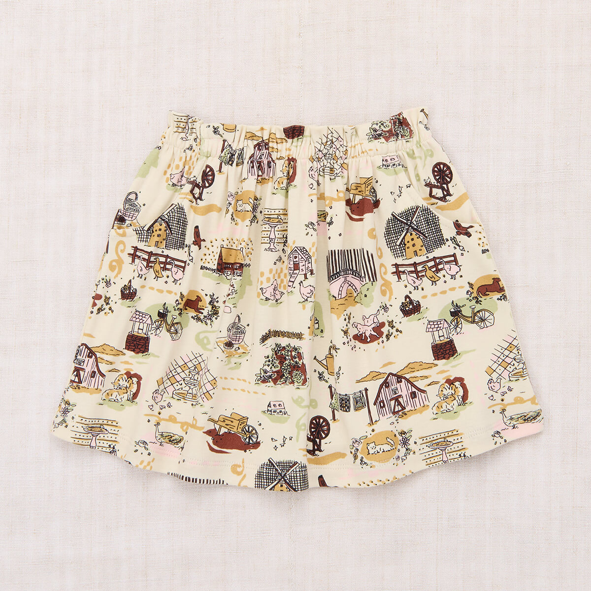 Sadie Skirt in Marzipan Storyland by Misha & Puff – Junior Edition
