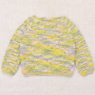 Summer Popcorn Sweater in Bubble Space Dye by Misha & Puff