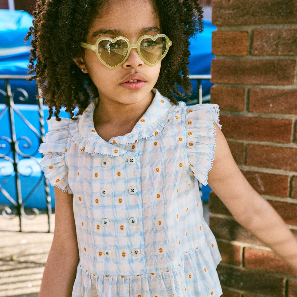 misha and puff ruffle tunic dress 6y Ruffle Tunic Dress, Confetti