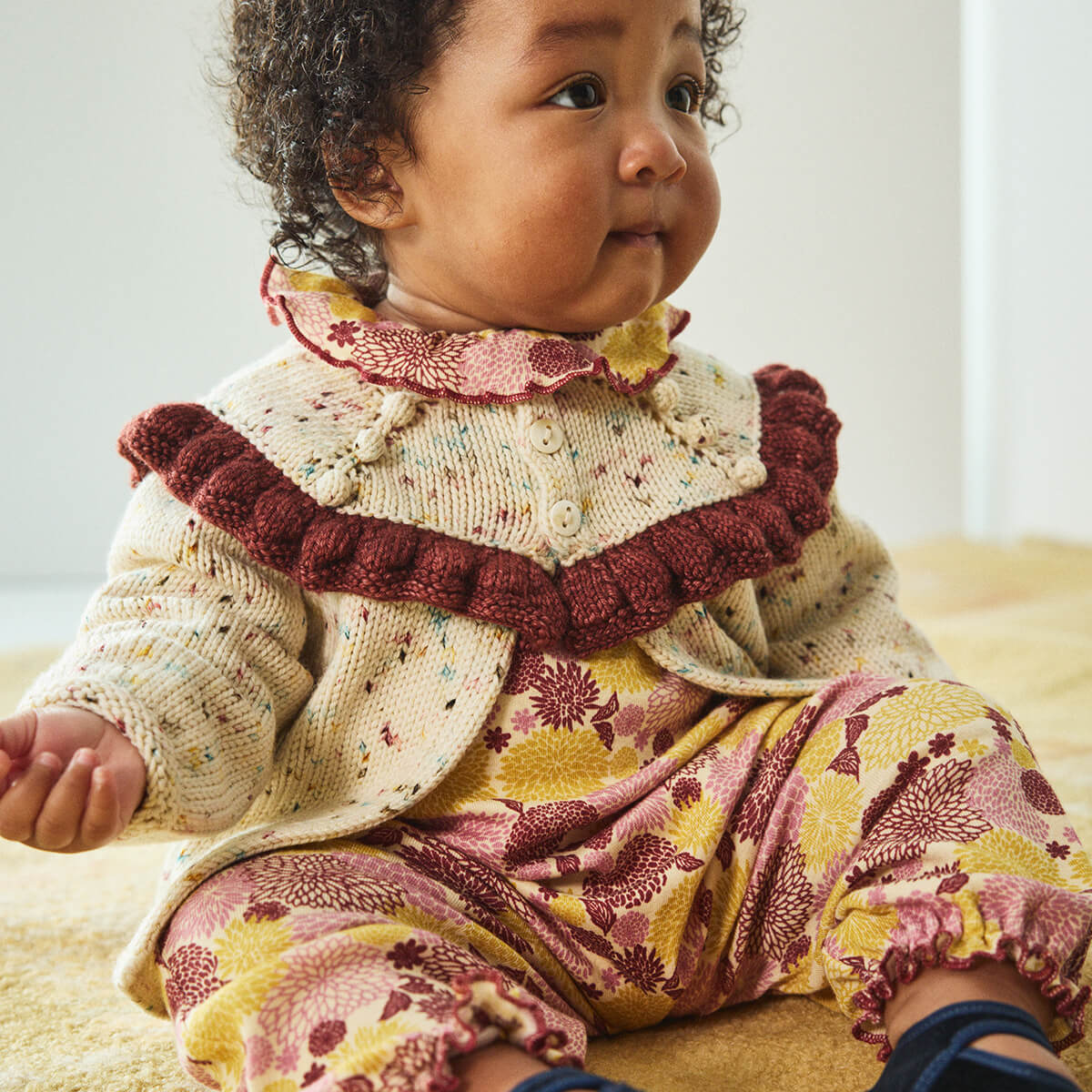 ロンパース・カバーオール Misha&Puff Pierrot Onesie String Trelli