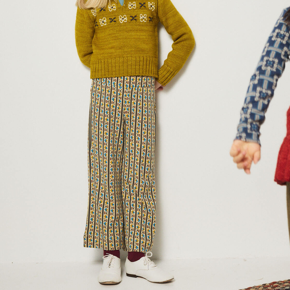 A-Pant in Alabaster Gallup by Misha & Puff