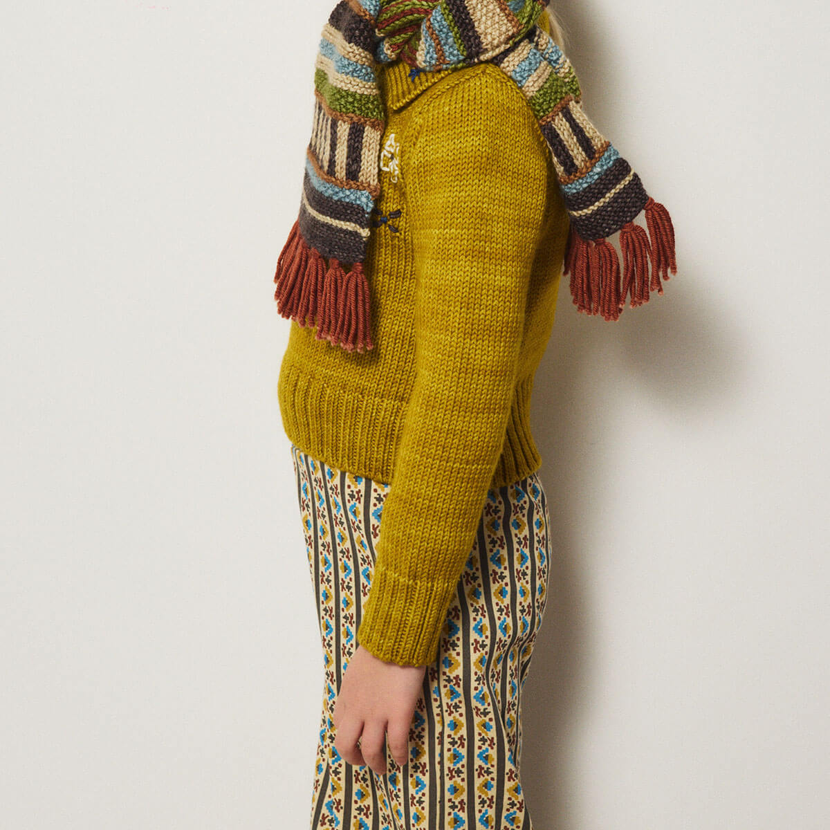 A-Pant in Alabaster Gallup by Misha & Puff