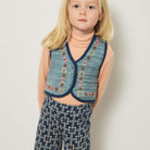 A-Pant in Moonlight Railroad Floral by Misha & Puff