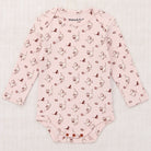 Baby Lap Onesie in Candyfloss Cat & Mouse by Misha & Puff