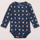 Baby Lap Onesie in Moonlight Cat & Mouse by Misha & Puff