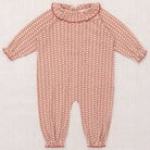 Baby Pierrot Onesie in Candyfloss Little House Floral by Misha & Puff