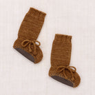 Baby Tall Day Hike Booties in Acorn by Misha & Puff