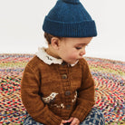 Baby Vinelet Pattie Onesie in Winter Cream by Misha & Puff