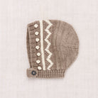 Baby Zig Zag Bonnet in Brut by Misha & Puff