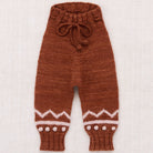 Baby Zig Zag Snowy Day Legging in Cedar by Misha & Puff