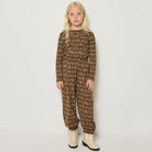 Balloon Pant in Bark Calico Hearts by Misha & Puff