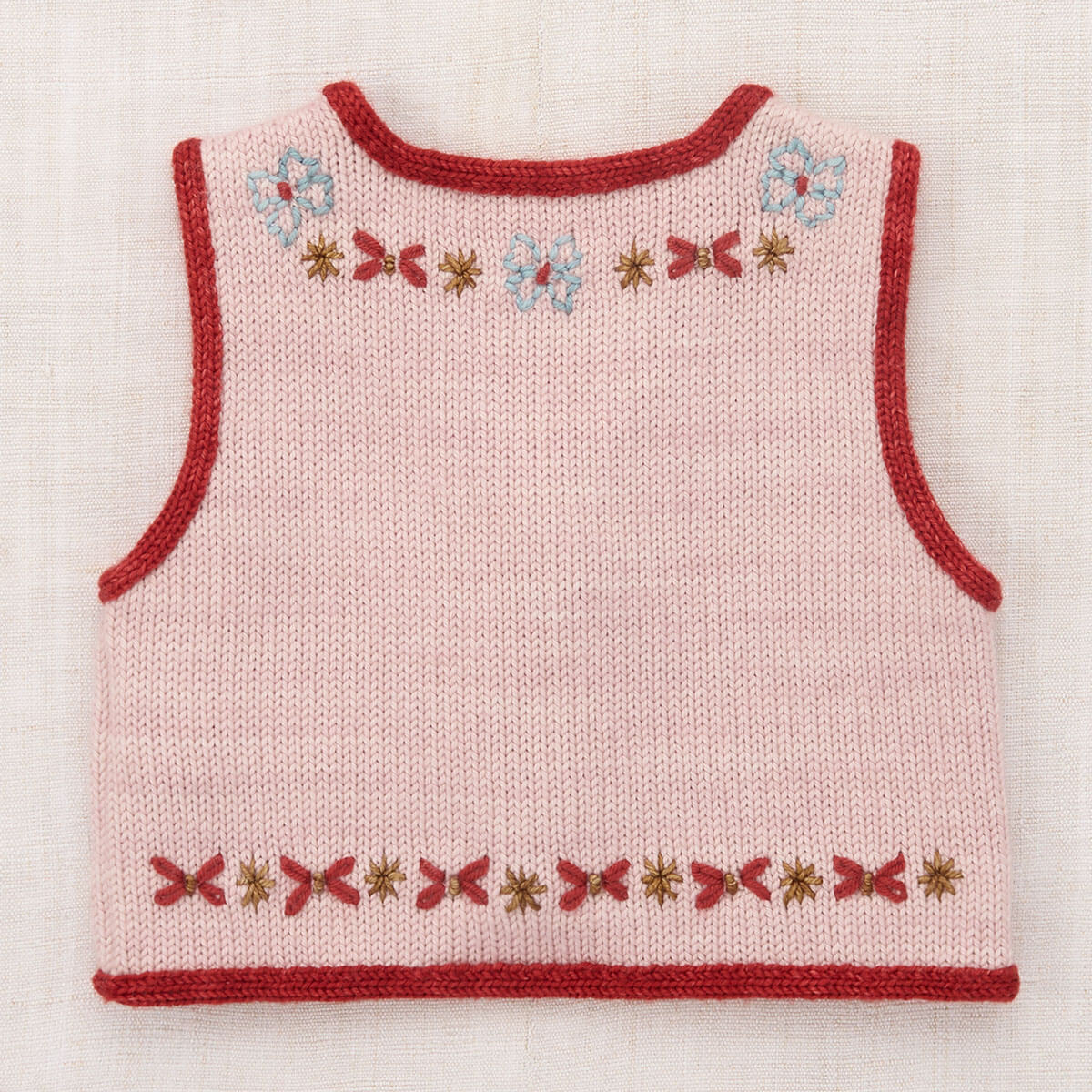 Floret Fernando Vest in Candyfloss by Misha & Puff