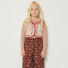 Floret Fernando Vest in Candyfloss by Misha & Puff