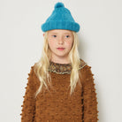 Garter Hat in Capri by Misha & Puff