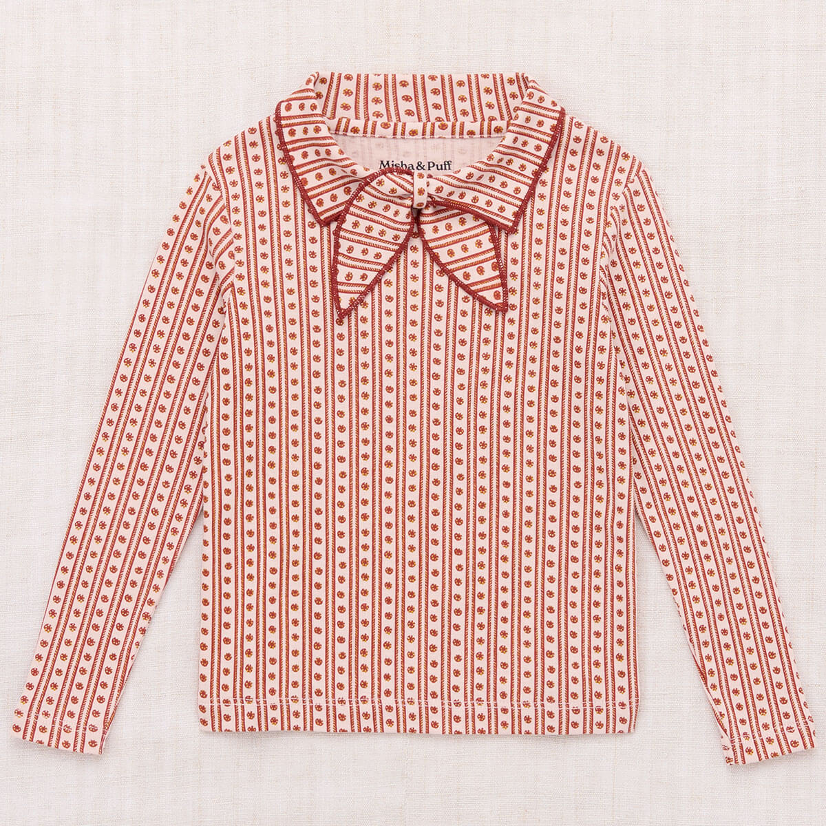Junior Scout Top in Candyfloss Little House Floral by Misha & Puff
