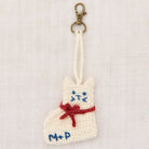 Kitten Bag Charm in Winter Cream by Misha & Puff