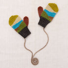 Landscape Mittens in Bark by Misha & Puff