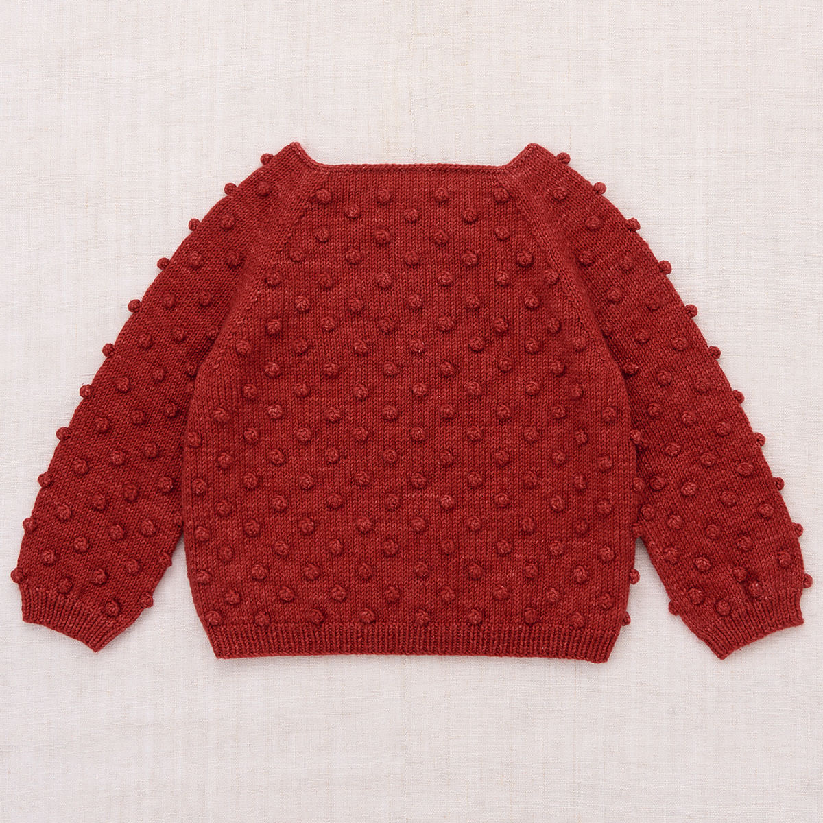 Original Popcorn Sweater in Garnet by Misha & Puff