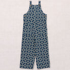 Overall in Moonlight Railroad Floral by Misha & Puff