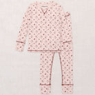 Pajama Set in Candyfloss Cat & Mouse by Misha & Puff