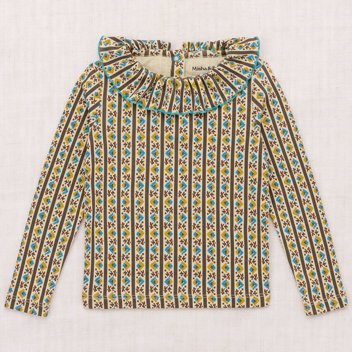 Paloma Top in Alabaster Gallup by Misha & Puff