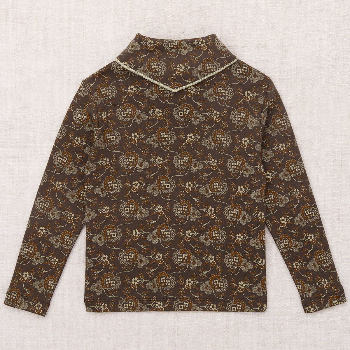 Scout Top in Bark Calico Hearts by Misha & Puff