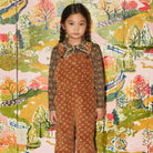 Scout Top in Bark Calico Hearts by Misha & Puff