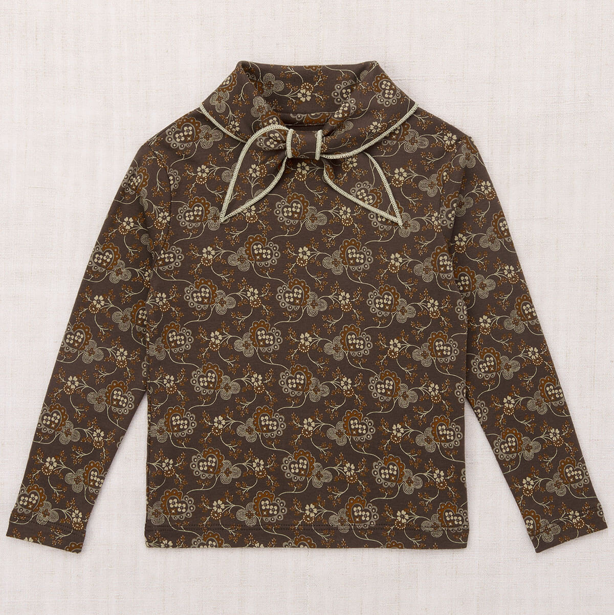 Scout Top in Bark Calico Hearts by Misha & Puff