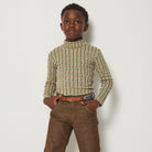 Turtleneck in Alabaster Gallup by Misha & Puff