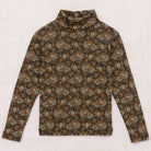 Turtleneck in Bark Calico Hearts by Misha & Puff