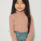 Turtleneck in Candyfloss Little House Floral by Misha & Puff