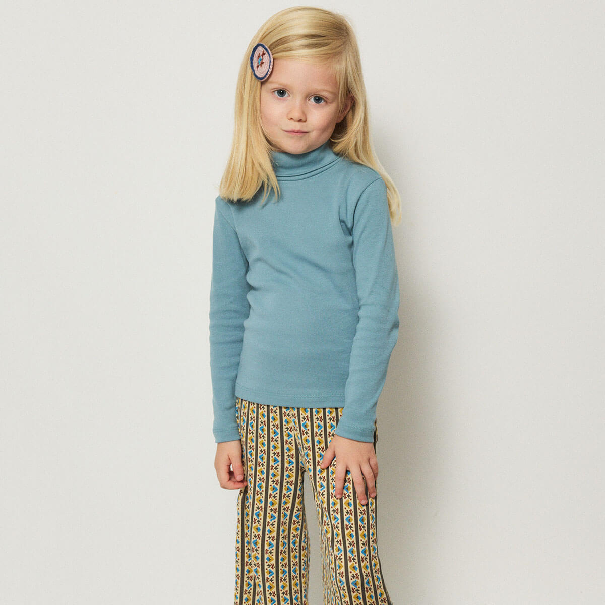 Turtleneck in Slate by Misha & Puff